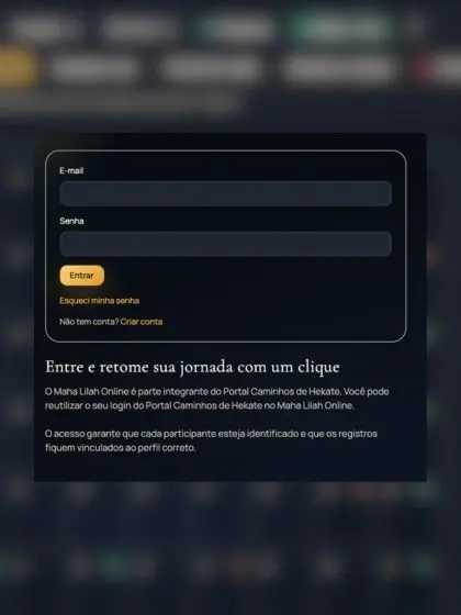 Etapa 1: Acesse com login seguro